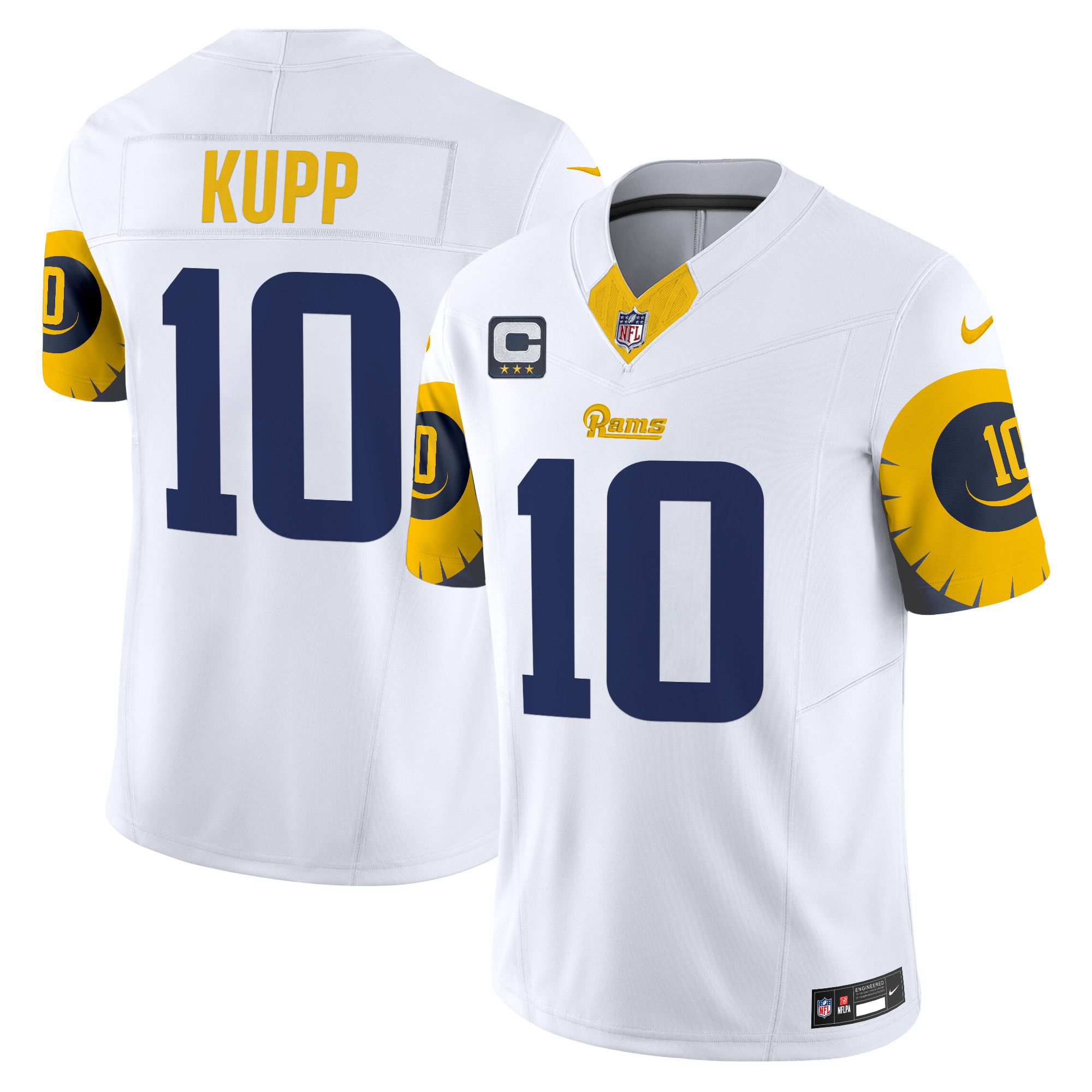 Men Los Angeles Rams #10 Kupp White 2024 Nike Special Vapor Limited NFL Jersey